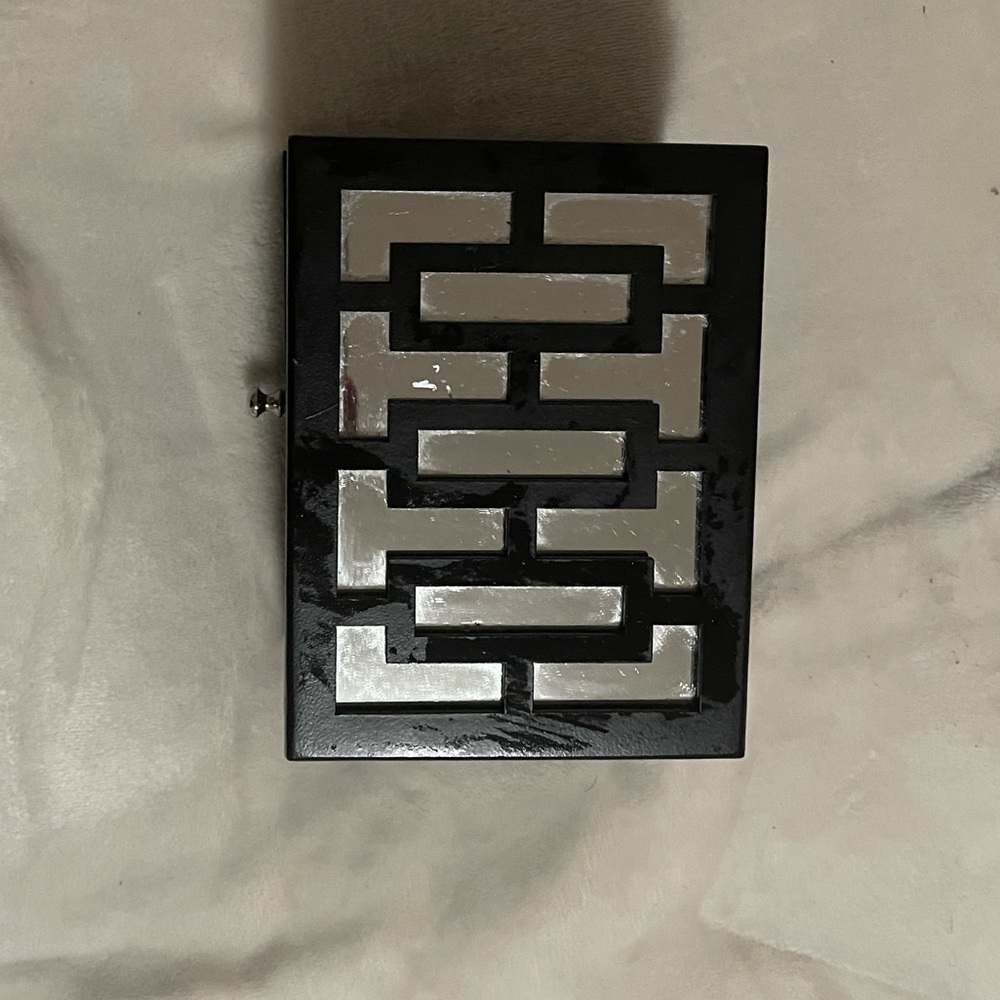 Black jewelry box